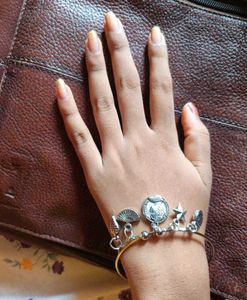 Charm Bangle Bracelet