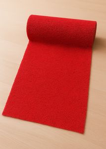 Red Decorative Mat