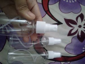 Spray Transparent Bottels