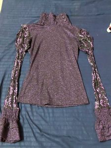 Sparkly Purple Top