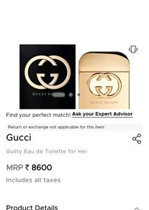 Gucci Guilty Edt Perfume For Women