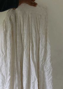 White Eyelet Skirt