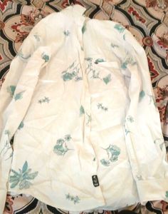 Floral Print Button-Down Shirt
