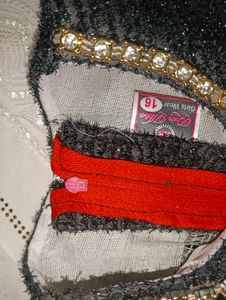 Red &amp; Black Party Dress