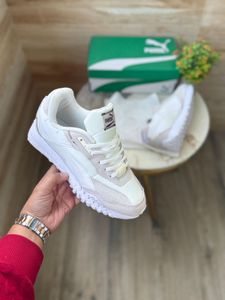 PUMA BLACKTOP WHITE GREY