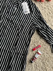 Striped Shirt Dress