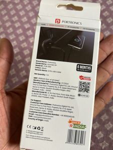 Portronics Usb To Lightning Cable Iphone