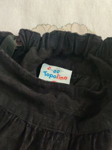 Girls Topolino Corduroy Skirt 4-5 years