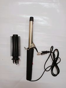 2 In 1 Hair Brush Straightener &amp; Curler ❤️😍