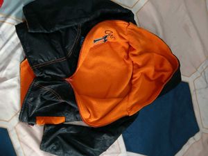 reversible Boys Black &amp; Orange Jacket