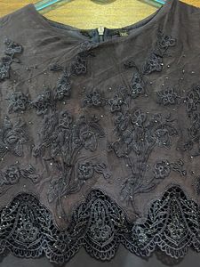 Stone Studded Partywear Dress 👗