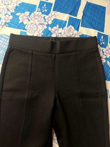 Front Slit Flare Pants