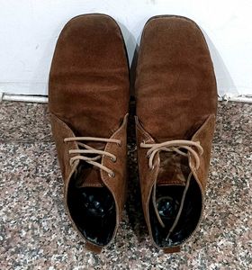 Stylish Suede Leather Boots + Spray Polish