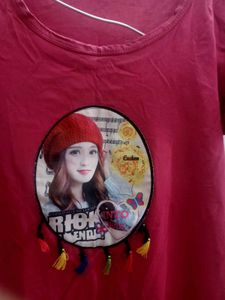 Red Graphic T-Shirt