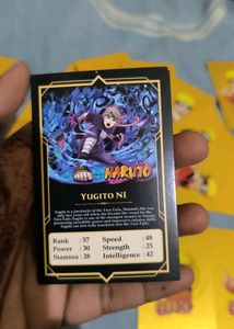 Naruto Gold Card 16 Pc