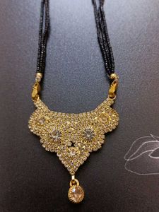 gold plated brass mangalsutra