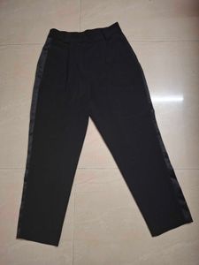 Black Wide Leg Trousers
