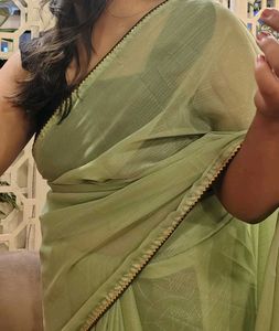 Karagiri Poly chiffon Saree From Myntra