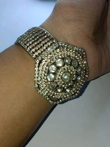 Vintage Style Gold Tone Bangle Bracelet Lot