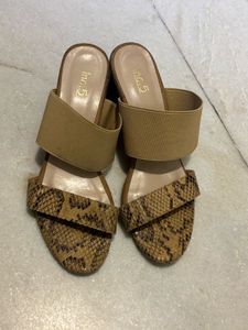 INC.5 Snake Print Heels