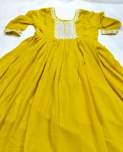 Long Gown With Sequence Work