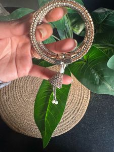 Sparkling Rhinestone Bangle Bracelet