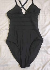 Black One Piece Swimsuit