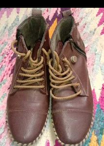 Brown Ankle Boots