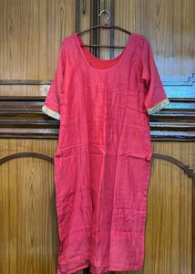Embroidered Kurta Set With Pants