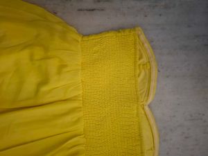 Yellow Midi Tube Dress