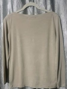 Nude Long sleeve T SHIRT