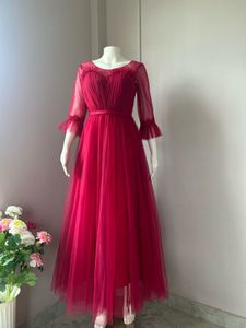 Luxe Maroon Gown