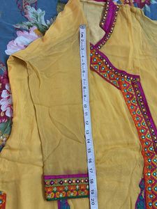 Yellow Embroidered Salwar Kameez