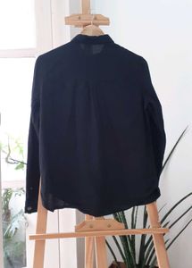 H&amp;M Black Long Sleeve Shirt