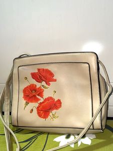 Poppy Floral Crossbody Bag