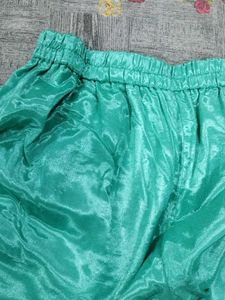 Afgani Salwar Suit With Organza Dupatta