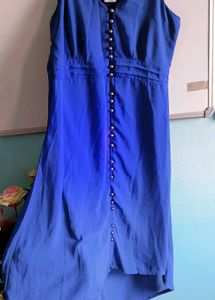 Blue Dress High-low