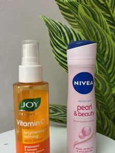 Joy Vitamin C Toner &amp; Nivea Deodorant