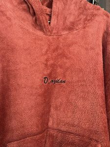 Cozy Coral Fleece Hoodie