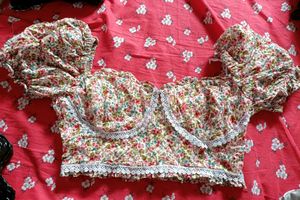 Floral Corset Top