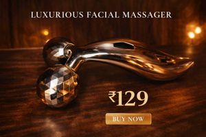 Dual ball facial massager