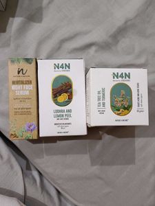 N4N Day And Night Face Serum Plus Cream