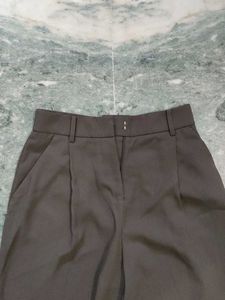 Wide Leg Cropped Pants length 35.5 inches