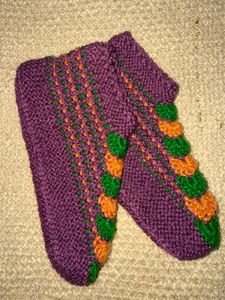 Hand Knitted Woollen Socks