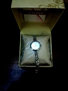 Titan Raga Steel Watch With Warrenty Card