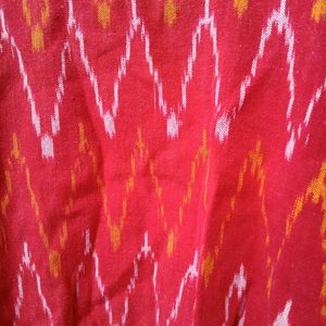 Red Ikat Kurti