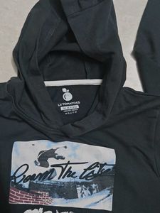 Defenders Graphic Hoodies - Blue, Gray