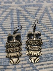 Owl Dangle Earrings