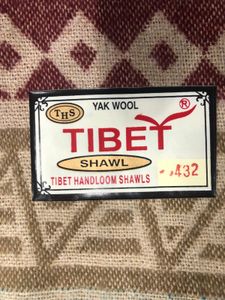 Tibet Handloom Shawls Yak Wool