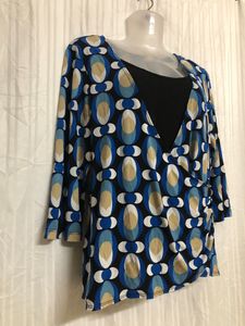 AB Studio Blue Top